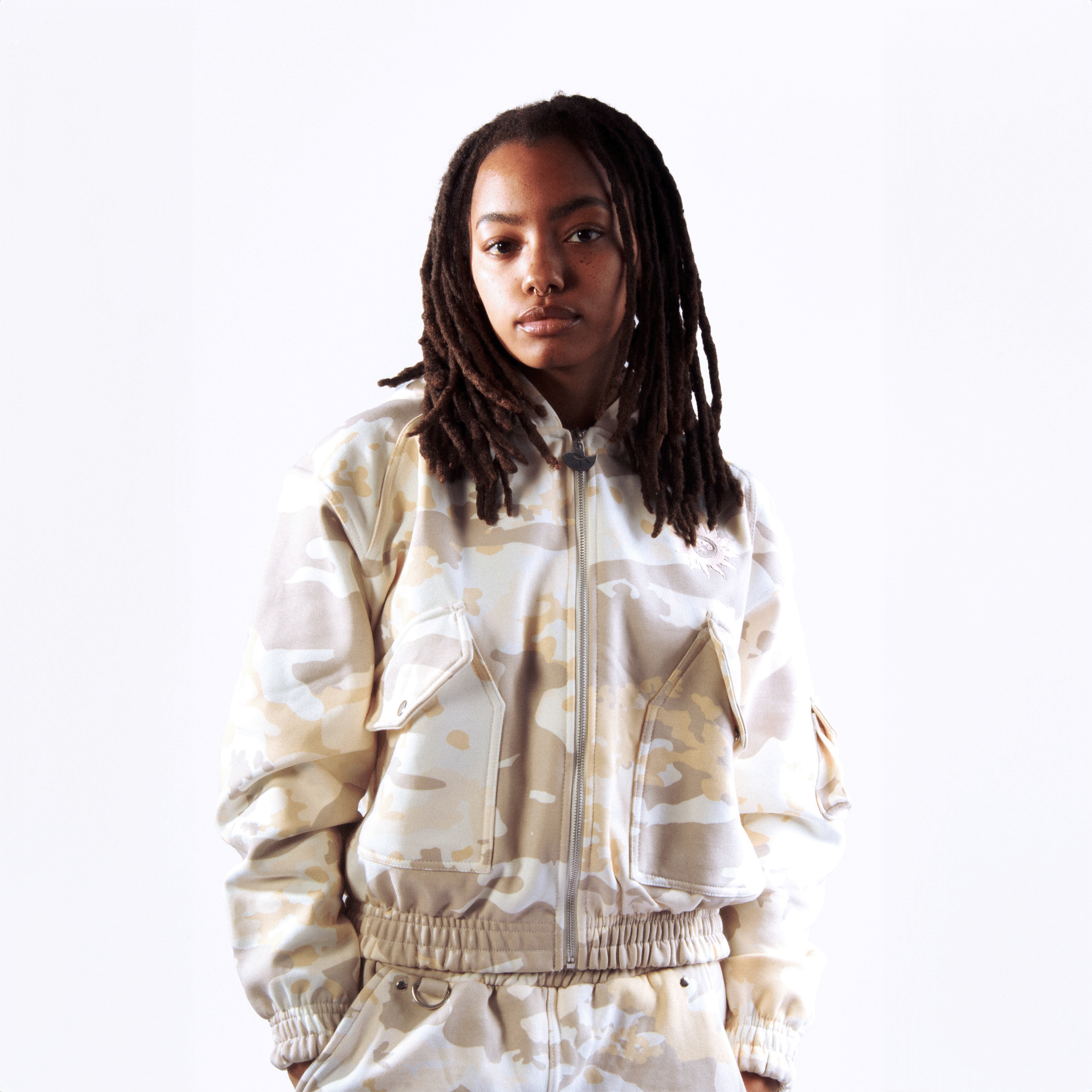 DESERT CAMO ZIP-UP
