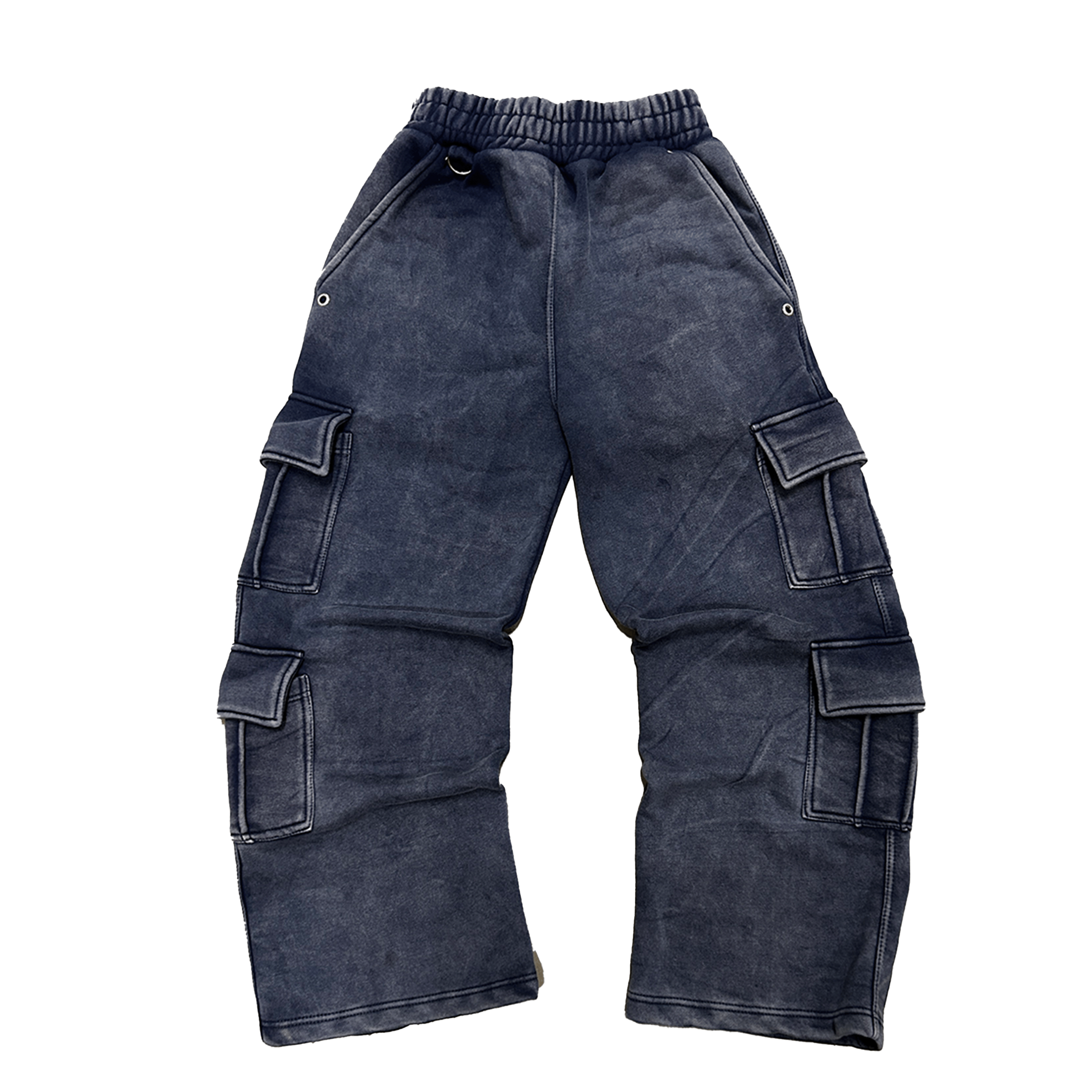 NAVY BLUE CARGO SWEATPANT