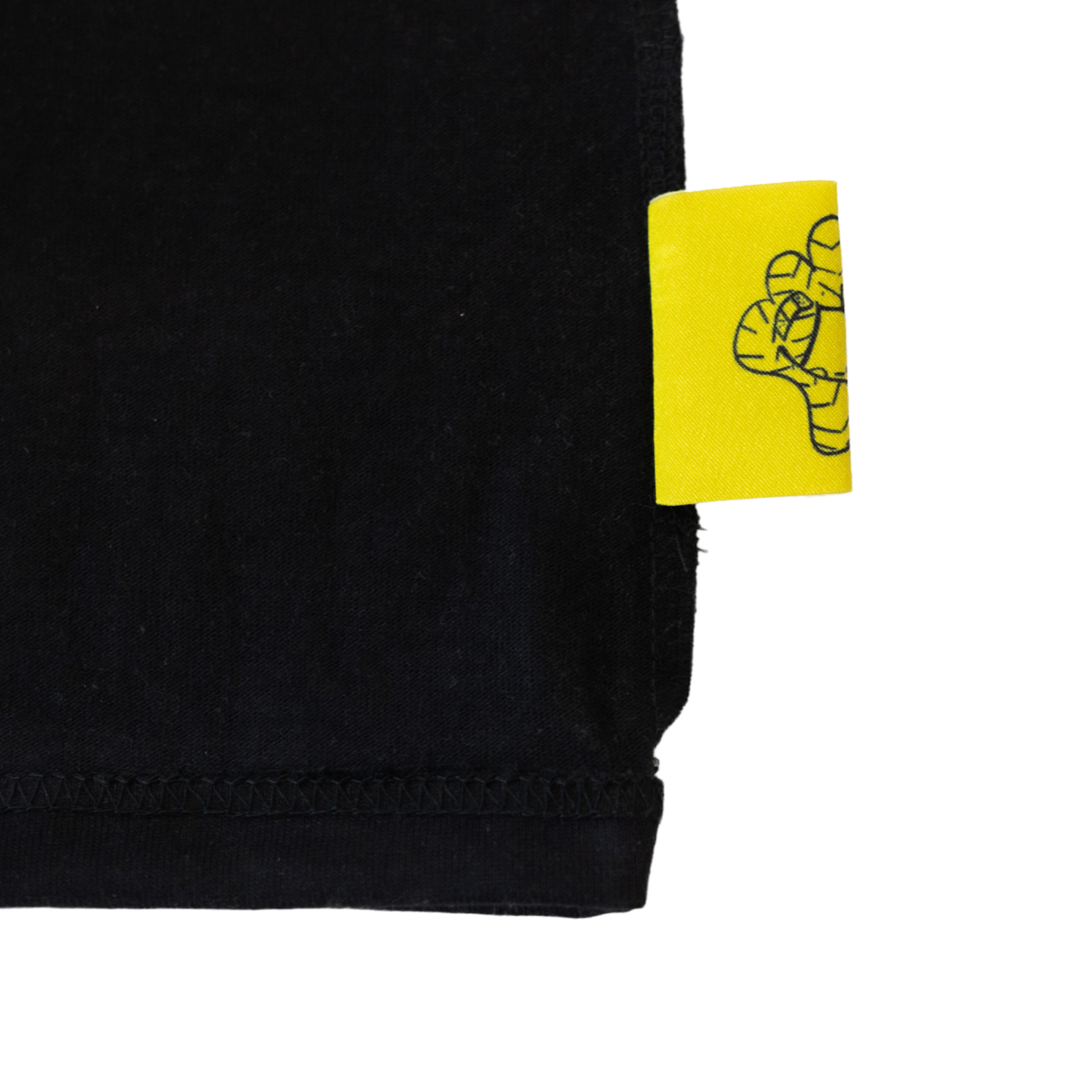 BLACK DOUBLE LAYER THERMAL LONG SLEEVE TEE