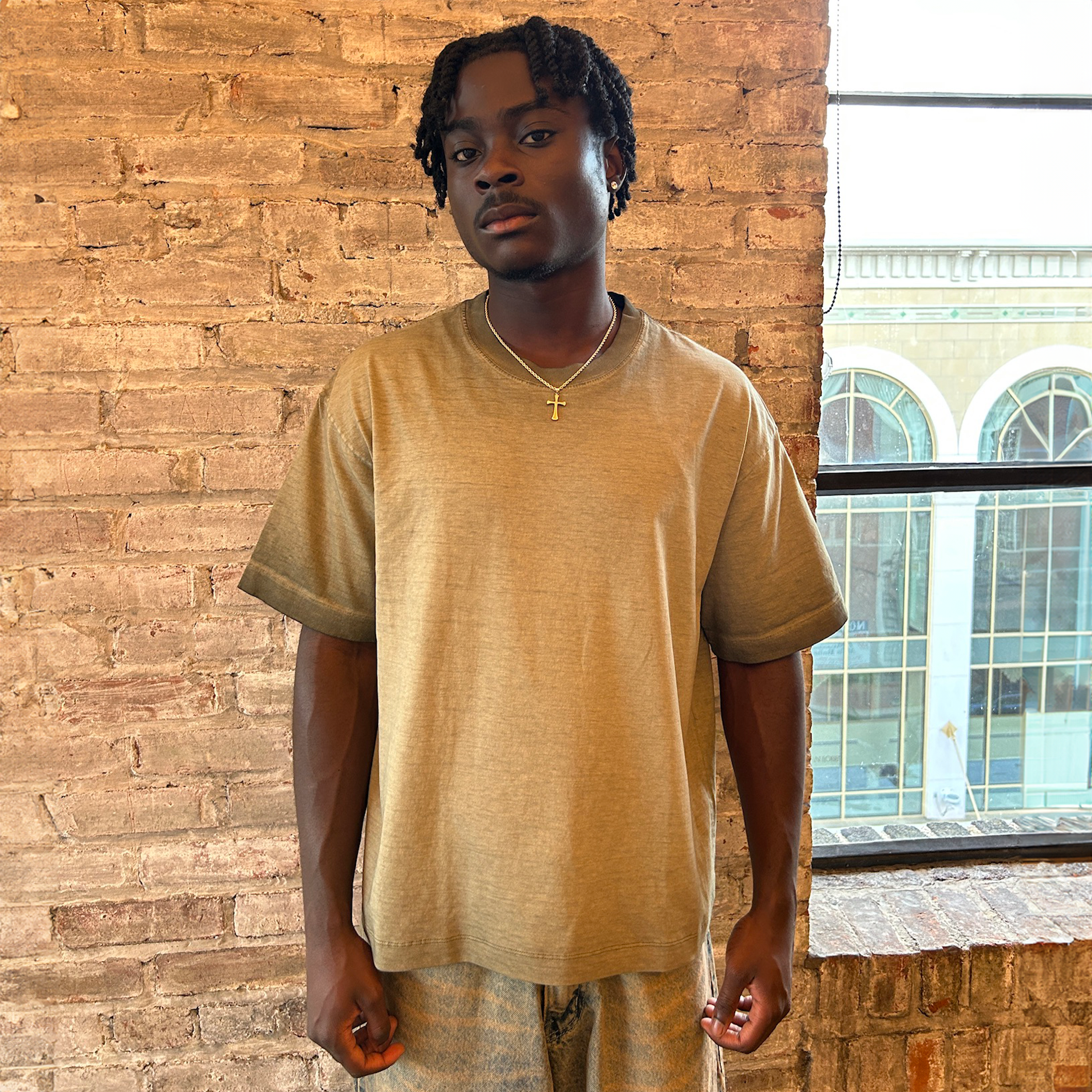 army sun faded tee