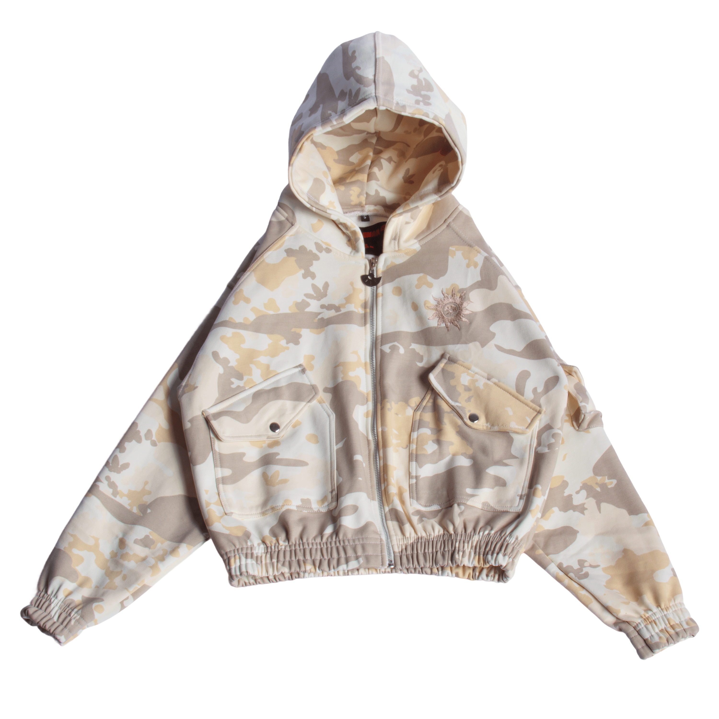 DESERT CAMO ZIP-UP