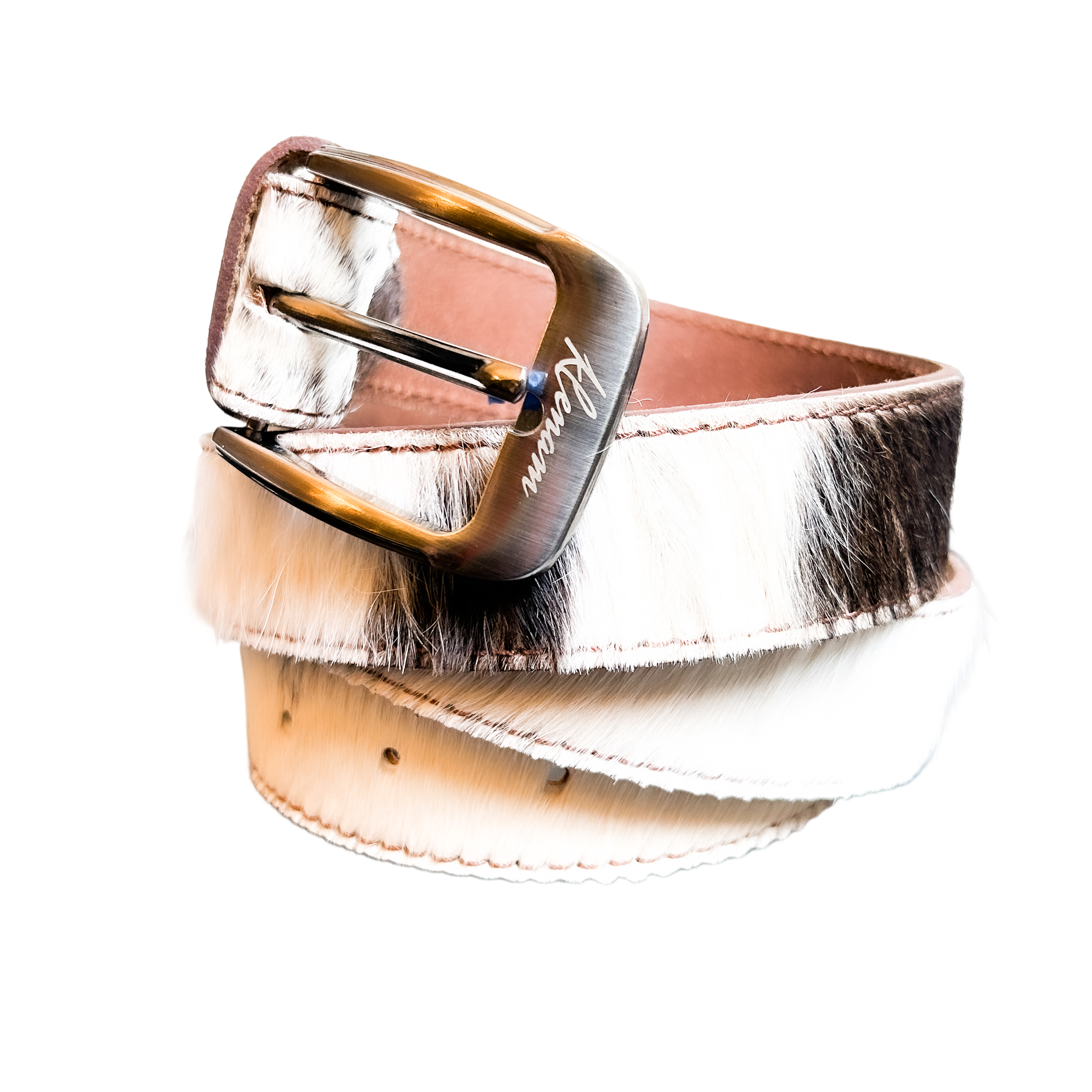 Authentic Cowhide Belt