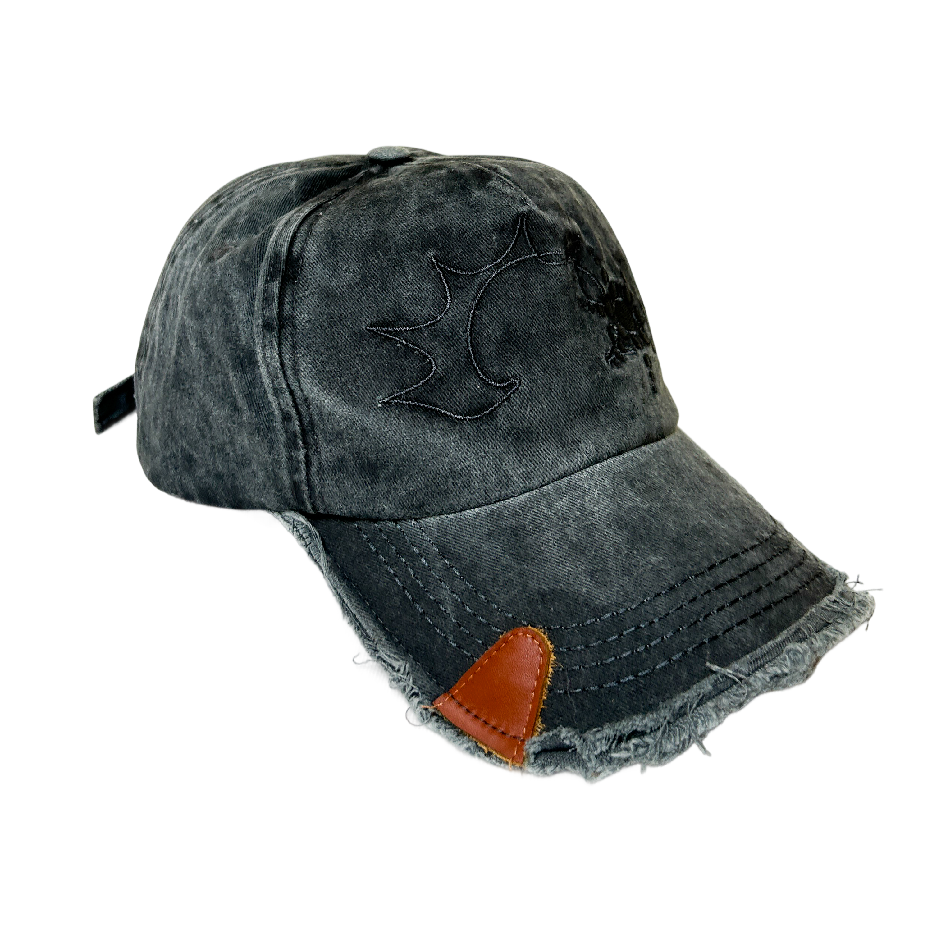 Distressed Charcoal cap