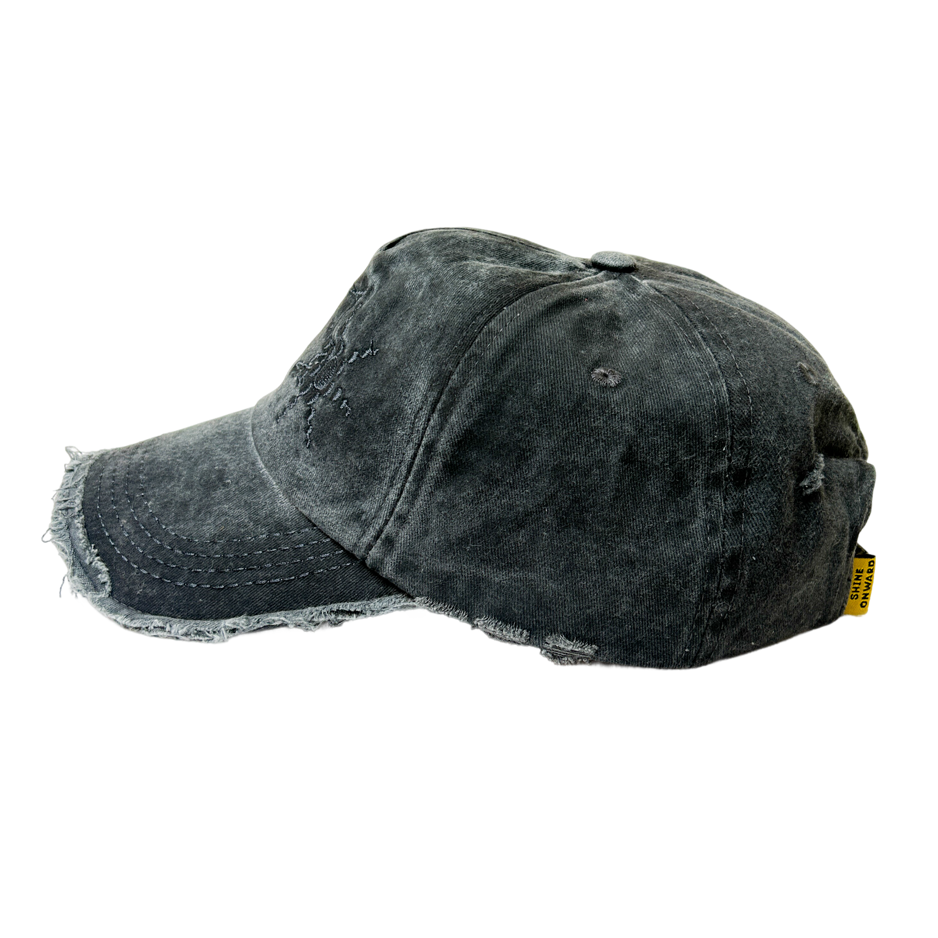Distressed Charcoal cap