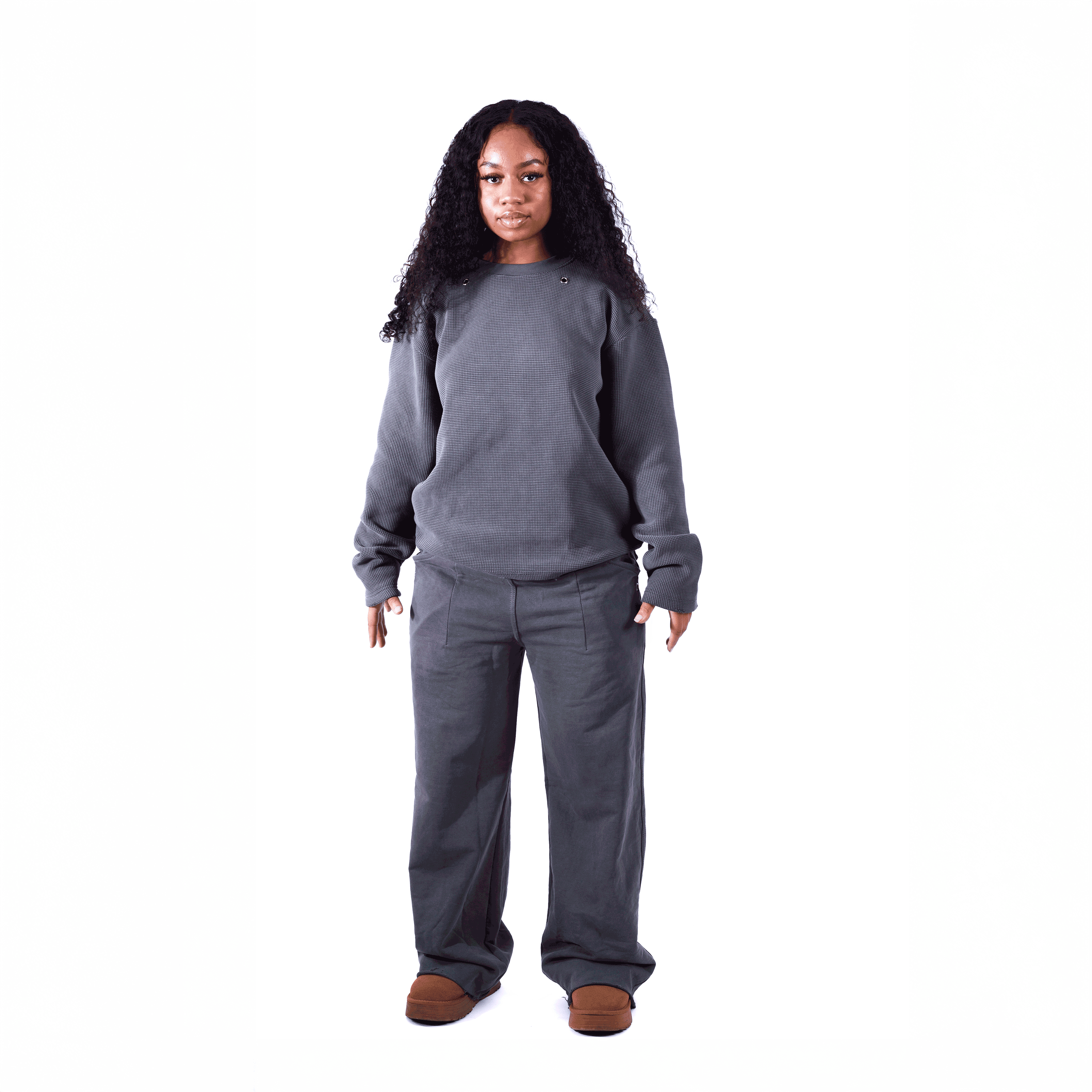 Ash Gray Thermal Crew