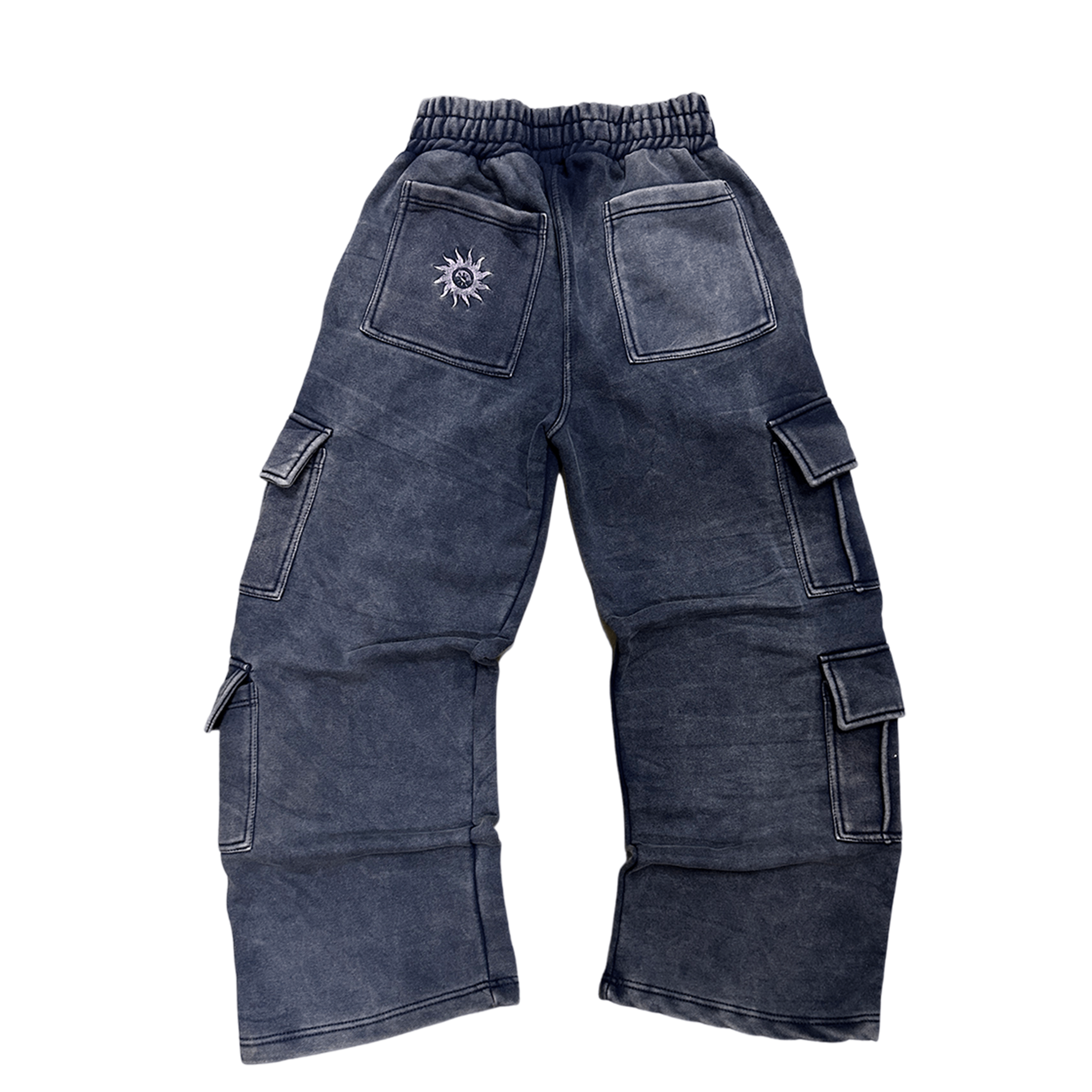 NAVY BLUE CARGO SWEATPANT