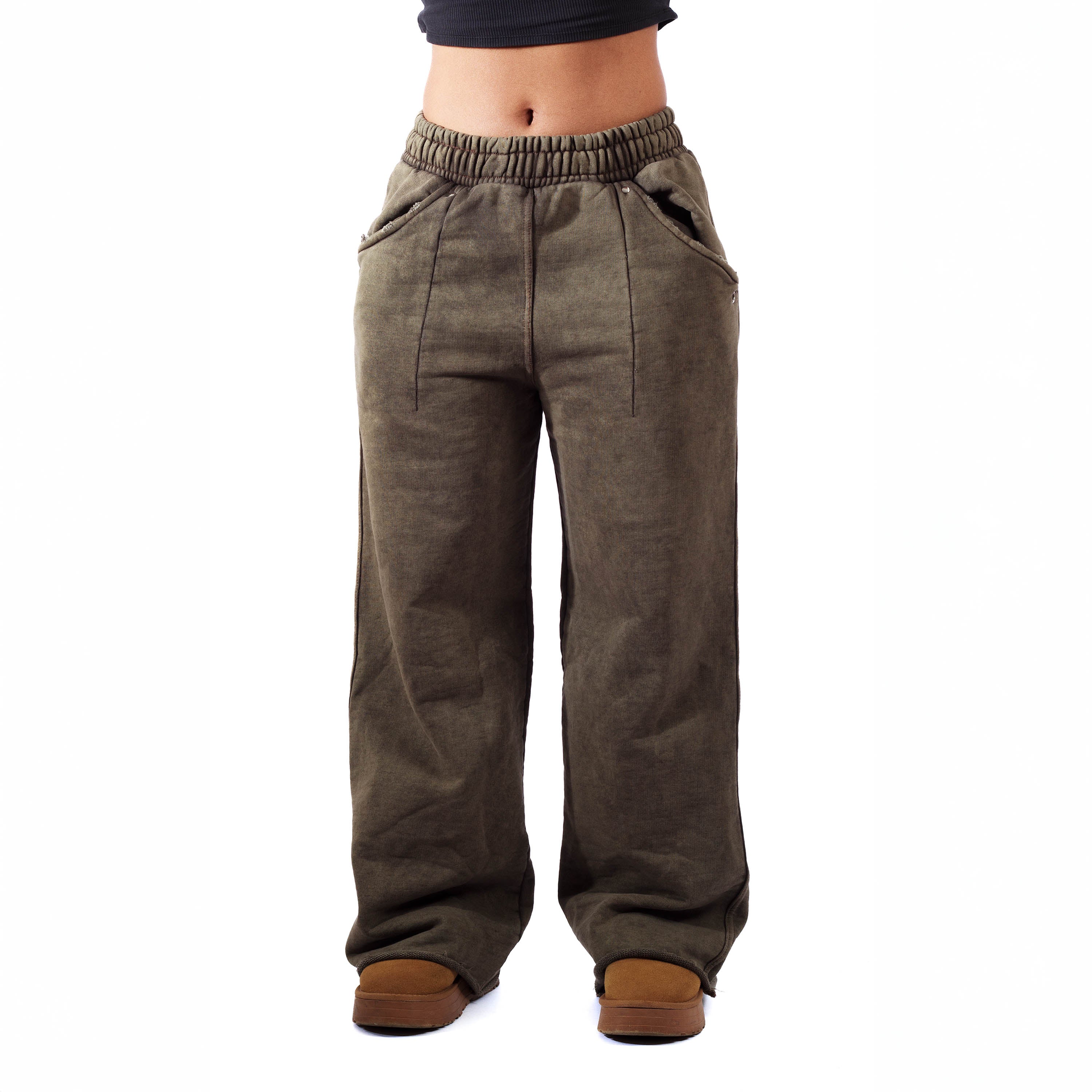 Vintage Olive SWEATPANTS