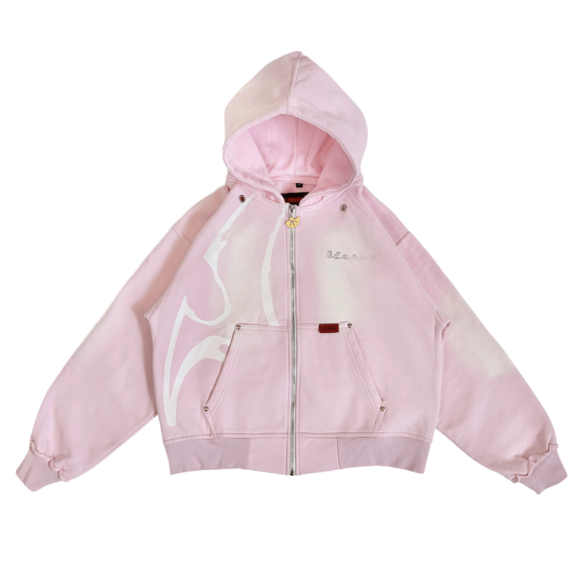 SOFT PINK ZIP-UP